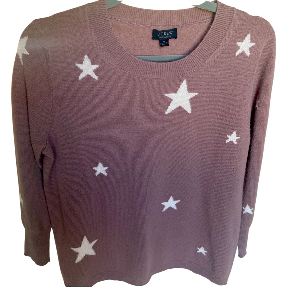 JCrew Star Sweater. Beautiful and Fun. Size Medium. Great Condition.